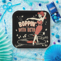 Boppin' mit Beth-Platte