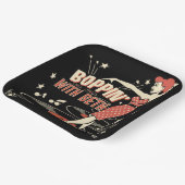 Boppin' mit Beth-Platte Pappteller (Gewinkelt)