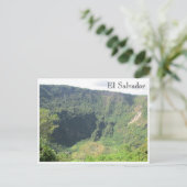 Boquerón-Krater Postkarte (Stehend Vorderseite)