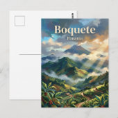 Boquete Panama Postkarte (Vorne/Hinten)