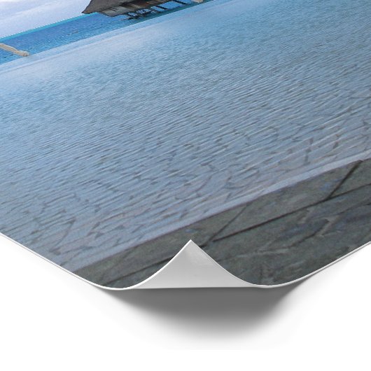 Bora Bora 085 Poster (Ecke)