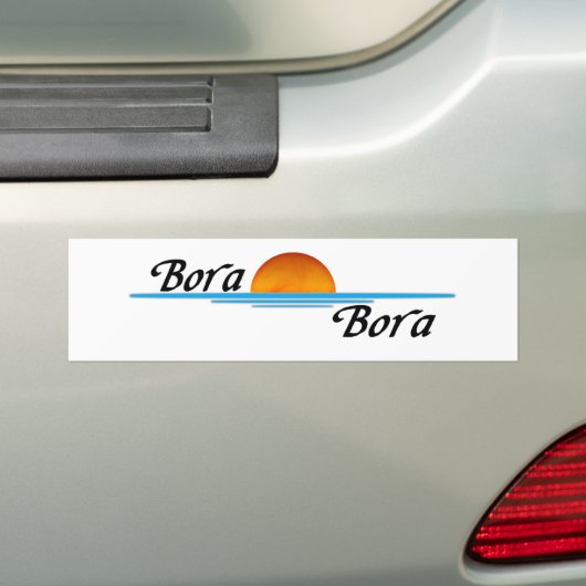 Bora Bora Autoaufkleber (Auf Auto)