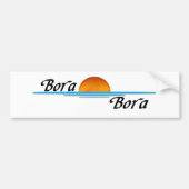 Bora Bora Autoaufkleber (Vorne)