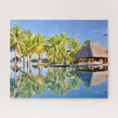 Bora Bora Beach Bar Puzzle (Horizontal)