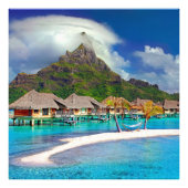 ฺBora Bora Beach Fotodruck (Vorne)