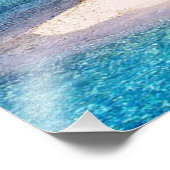 ฺBora Bora Beach Fotodruck (Ecke)