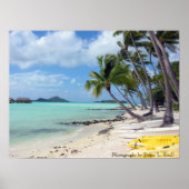 Bora Bora Beach Poster (Vorne)