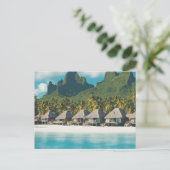 Bora Bora (Bora Bora e) Postkarte (Stehend Vorderseite)