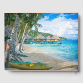 Bora Bora Bungalow Tropical Island Gästebuch (Rückseite)