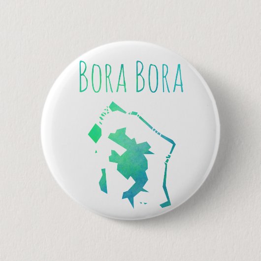Bora Bora Button (Vorderseite)