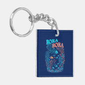 Bora Bora Coral Reef Schlüsselanhänger (Vorderseite links)