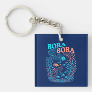 Bora Bora Coral Reef Schlüsselanhänger