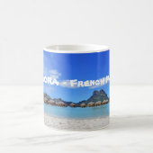 Bora Bora das französische Polynesien Overwater Kaffeetasse (Mittel)