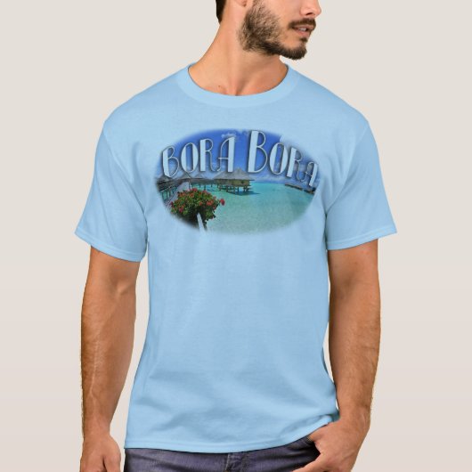 BORA BORA DURCH EKLEKTIX EXOTISCHE INSEL-SHIRTS T-Shirt (Vorderseite)