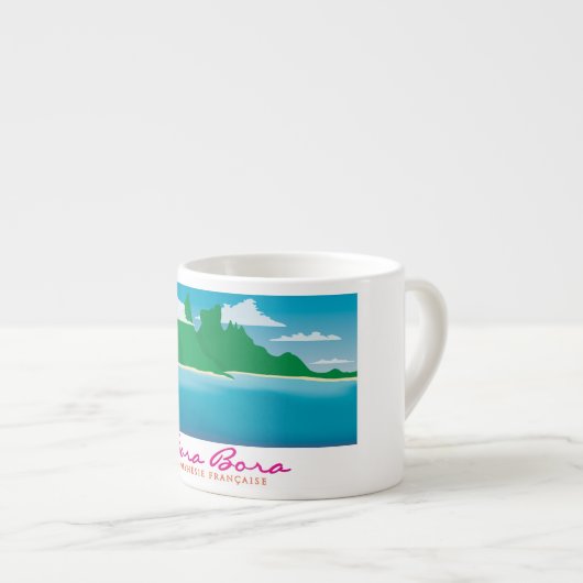 Bora Bora Espressotasse (Vorderseite Rechts)