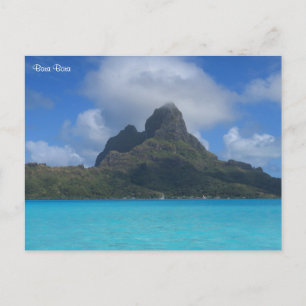Bora Bora Feiertagspostkarte