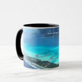 Bora Bora, Französisch-Polynesien aus der Luft Tasse (Vorderseite Links)