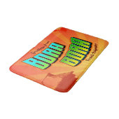 Bora Bora Französisch Polynesien Badezimmer Mat Badematte (Schrägansicht)