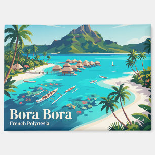 Bora Bora Französisch-Polynesien Magnet