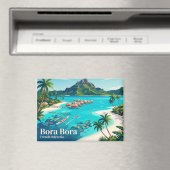 Bora Bora Französisch-Polynesien Magnet (In Situ (Geschirrspüler))