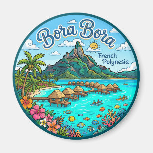 Bora Bora Französisch-Polynesien Magnet