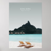 Bora Bora, Französisch-Polynesien Poster (Vorne)