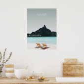 Bora Bora, Französisch-Polynesien Poster (Küche)