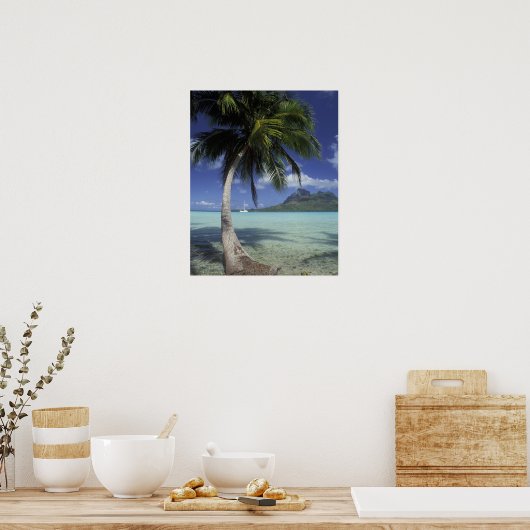 Bora Bora, Französisch-Polynesien Poster (Küche)