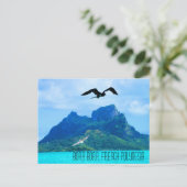 Bora Bora, Französisch-Polynesien Postkarte (Stehend Vorderseite)