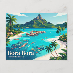 Bora Bora Französisch-Polynesien Postkarte