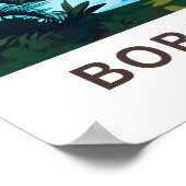 Bora Bora Französisch Polynesien Reisen Print Poster (Ecke)