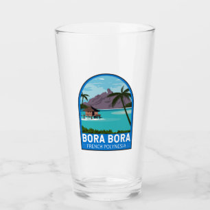 Bora Bora Französisch Polynesien Reisen Vintage Ku Glas