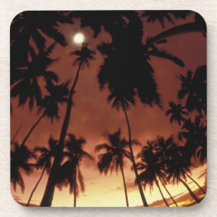 Bora Bora, Französisch-Polynesien Sonnenuntergang  Getränkeuntersetzer