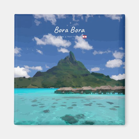 Bora Bora, Französisch-Polynesien - Strandresort Magnet (Vorne)