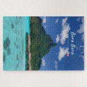 Bora Bora, Französisch-Polynesien - Strandresort Puzzle (Horizontal)