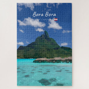 Bora Bora, Französisch-Polynesien - Strandresort Puzzle