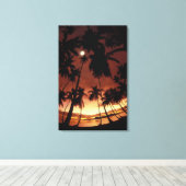 Bora Bora, Französisch-Polynesien Sunset durch Leinwanddruck (Insitu (Holzboden))