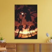 Bora Bora, Französisch-Polynesien Sunset durch Leinwanddruck (Insitu (Wohnzimmer))