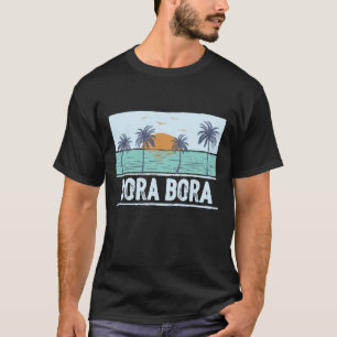 Bora Bora Französisch-Polynesien Tropischer Sonnen T-Shirt