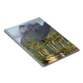 Bora Bora, Französisch-Polynesien Wasserfront-Szen Notizblock (Rechte Seite)