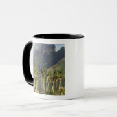 Bora Bora, Französisch-Polynesien Wasserfront-Szen Tasse (Vorderseite Links)