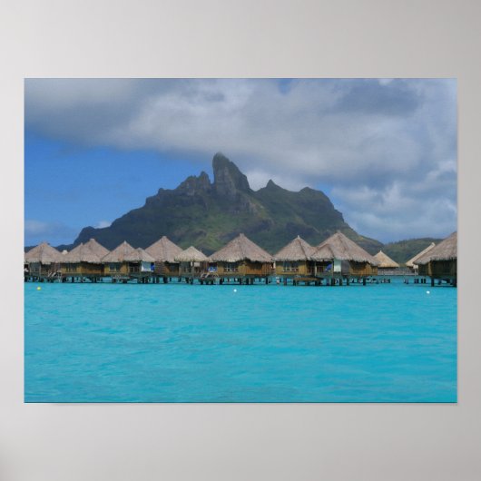Bora Bora French Polynesia Poster (Vorne)