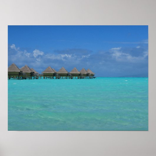Bora Bora French Polynesia Poster (Vorne)