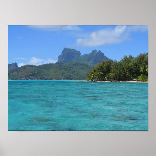 Bora Bora French Polynesia Poster (Vorne)
