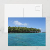 Bora Bora French Polynesia Postkarte (Vorne/Hinten)