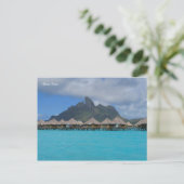 Bora Bora French Polynesia Postkarte (Stehend Vorderseite)