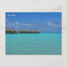 Bora Bora French Polynesia Postkarte