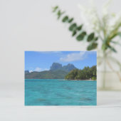 Bora Bora French Polynesia Postkarte (Stehend Vorderseite)