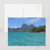 Bora Bora French Polynesia Postkarte (Vorne/Hinten)