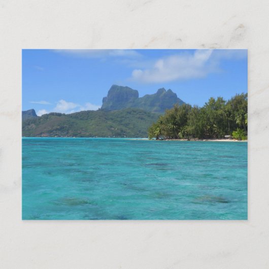 Bora Bora French Polynesia Postkarte (Vorderseite)